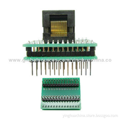 Transition Socket for SSOP28 to DIP28, IC Programming Adapter Test 28 Pins, Burn-inNew